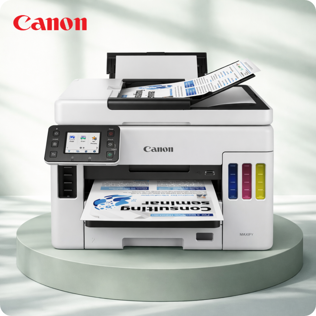 캐논 A4칼라잉크젯복합기 GX7092(GX7090) 3년약정